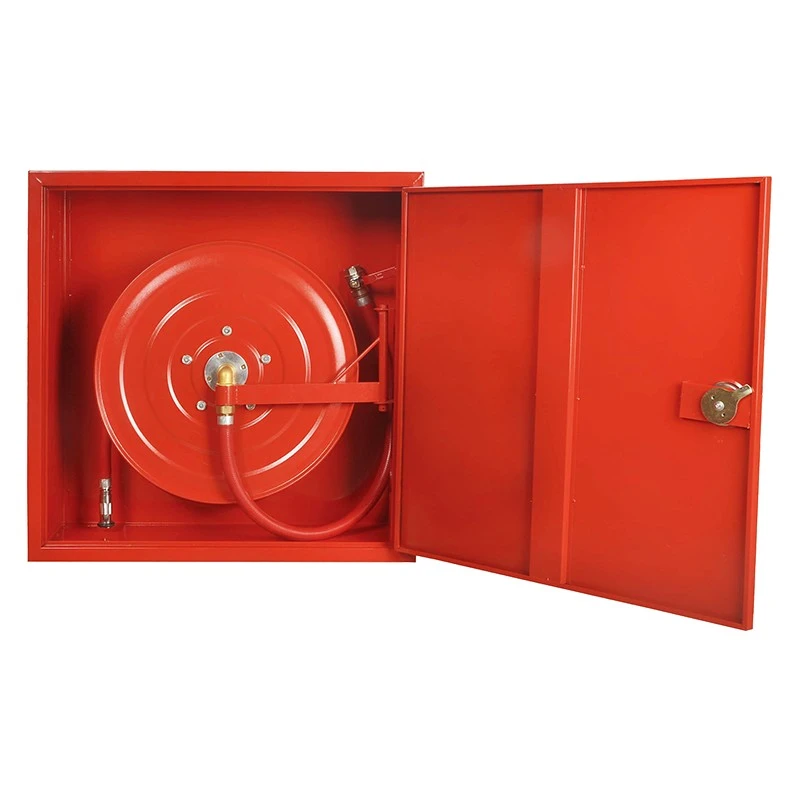 Armoire à enrouleur de tuyau d'incendie