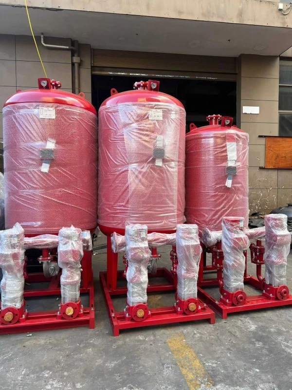 Horizontal Foam Bladder Tank